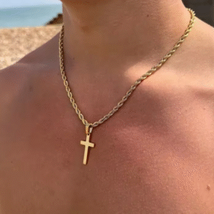 Cadena Cross - Dorado